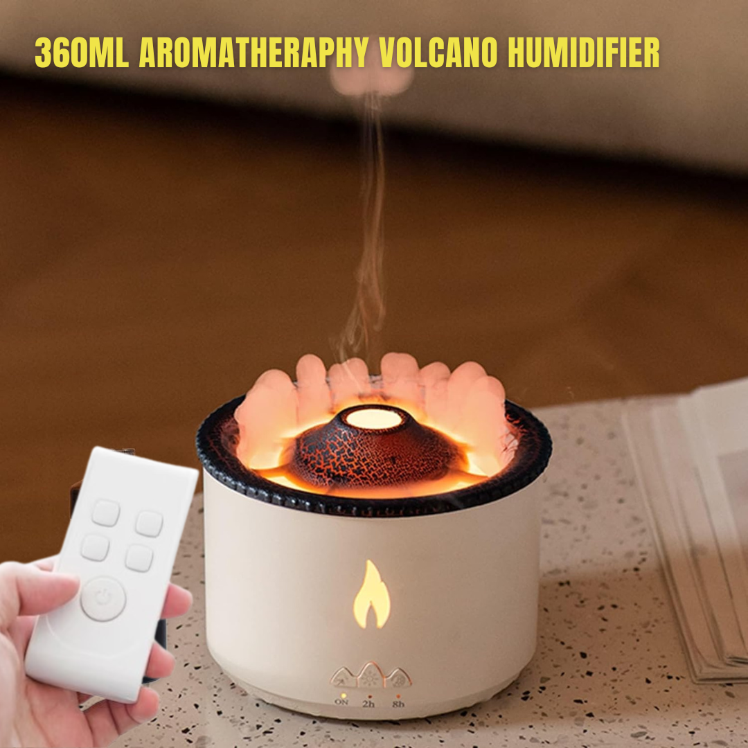 AROMATHERAPY VOLCANO HUMDIFIER 360ML