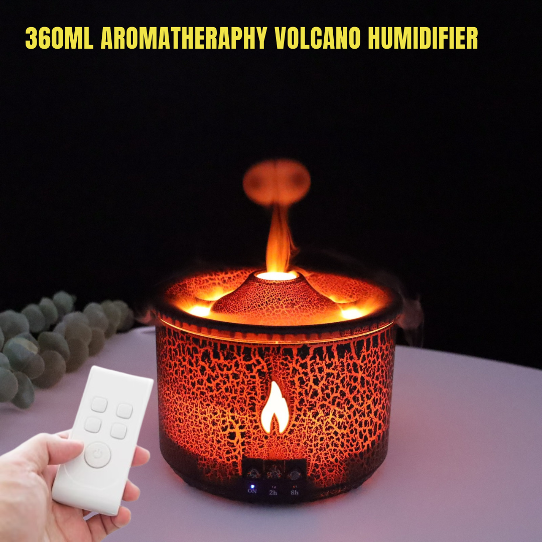 AROMATHERAPY VOLCANO HUMDIFIER 360ML