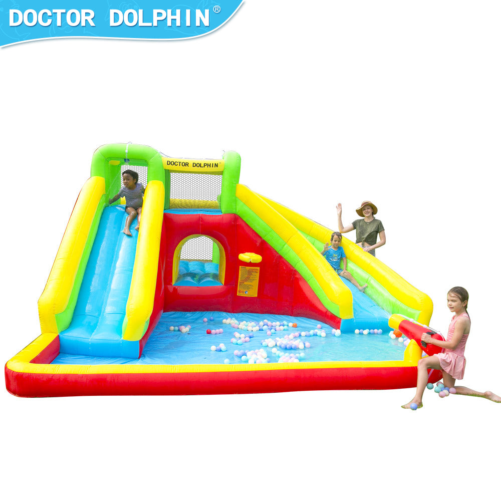 Doctor Dolphin Jumping Castle and Water Slides Model 73018