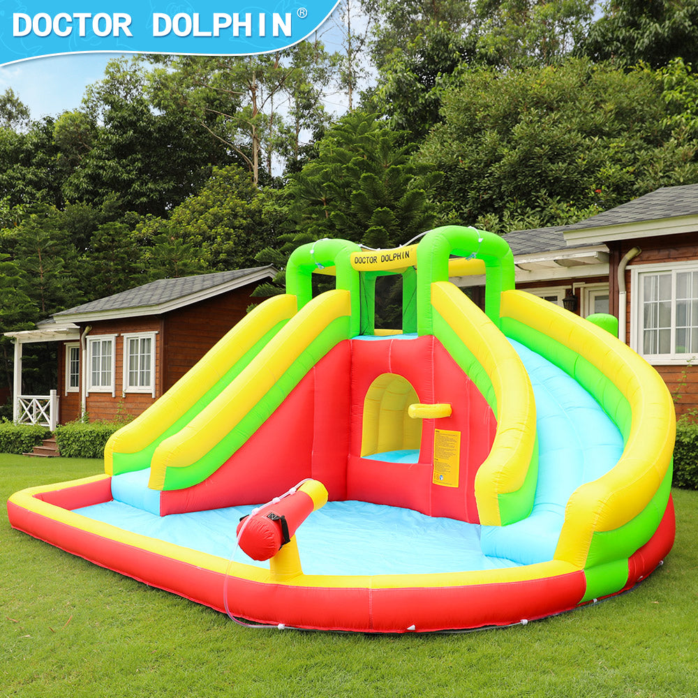 Doctor Dolphin Jumping Castle and Water Slides Model 73018